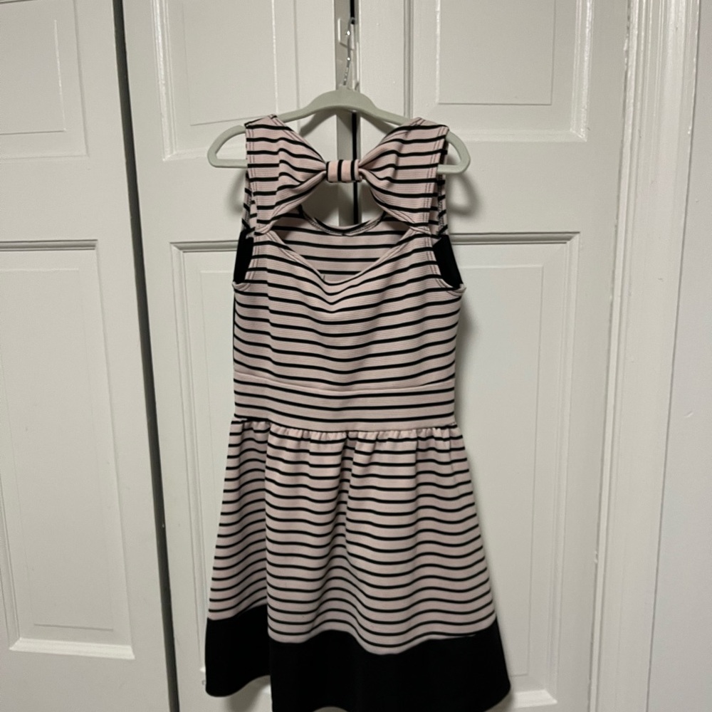 Pink Crush cross back with bow